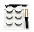 3 Magnetic Lashes with Eyeliner & Lash Applicator | Various Sizes